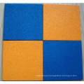 Wearing-Resistant Plarground Indoor Colorful Rubber Tiles